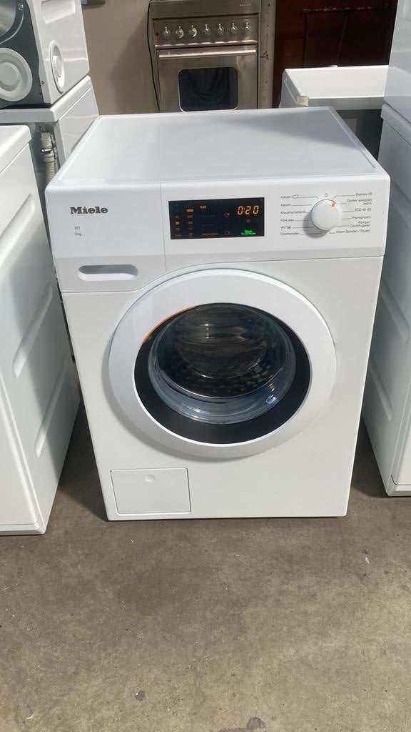 Miele W1 wasmachine 8 kilo 1400 toeren, Witgoed en Apparatuur, Wasmachines, Ophalen, Zo goed als nieuw, 85 tot 90 cm, 1200 tot 1600 toeren