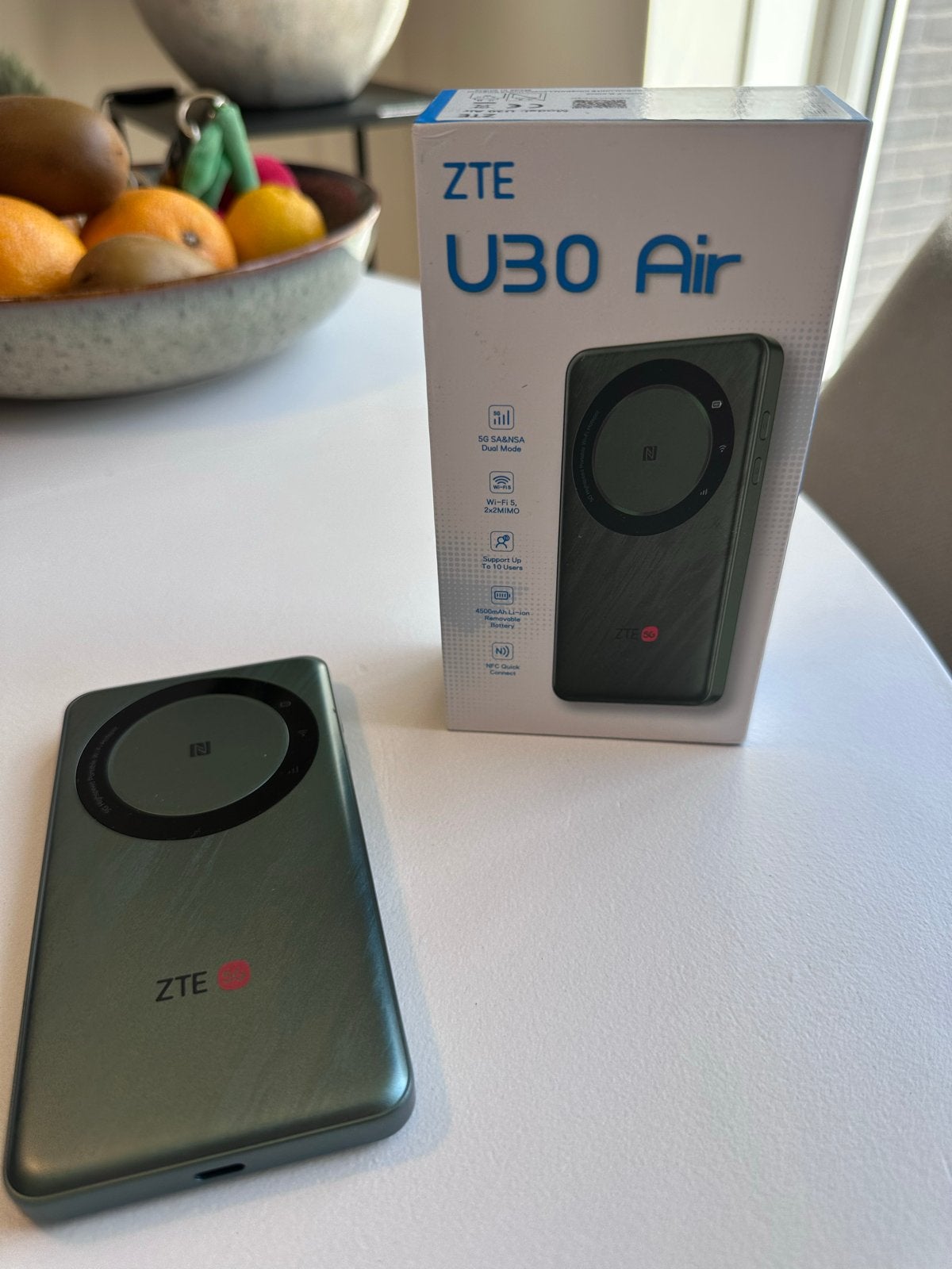 ZTE U30 Air 5G Mobiele Hotspot - Nieuwstaat, Ophalen of Verzenden, Nieuw
