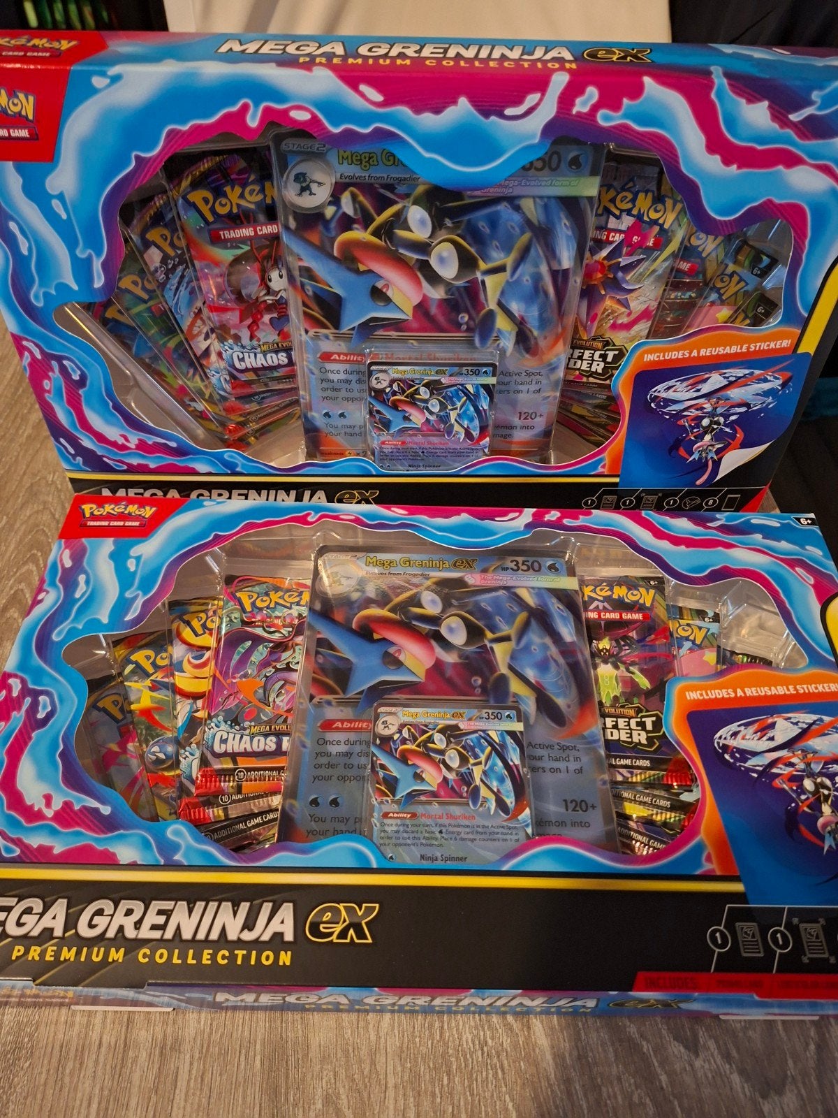 Mega greninja ex collection boxen, Ophalen, Nieuw