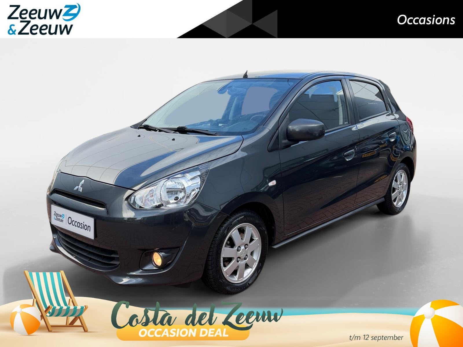 Mitsubishi Space Star 1.2 Intense Automaat | Nette auto | Cl, Stof, Gebruikt, 200 kg, Origineel Nederlands