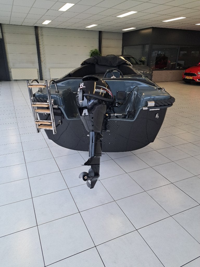 Genuss 475 SL boot met cabrio- en volledige kap, Watersport en Boten, Overige merken, Gebruikt, Buitenboordmotor, Polyester