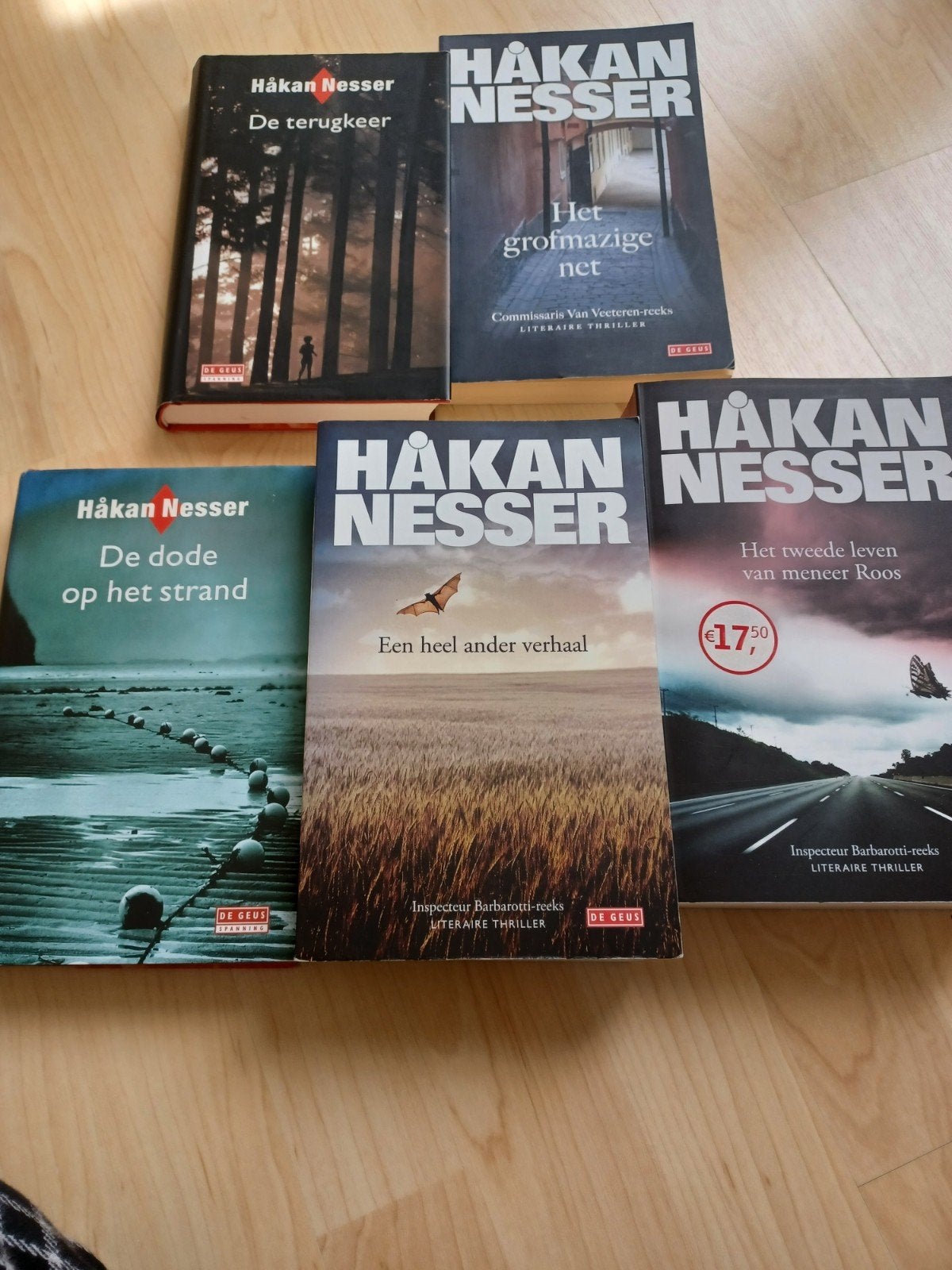 Håkan Nesser Boekenpakket - 5 literaire thrillers, Ophalen of Verzenden, Gelezen, Håkan Nesser, Scandinavië