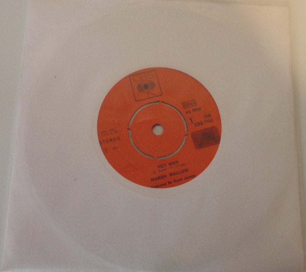 March Mallow > Hey man, Ophalen of Verzenden, Gebruikt, 7 inch, Pop
