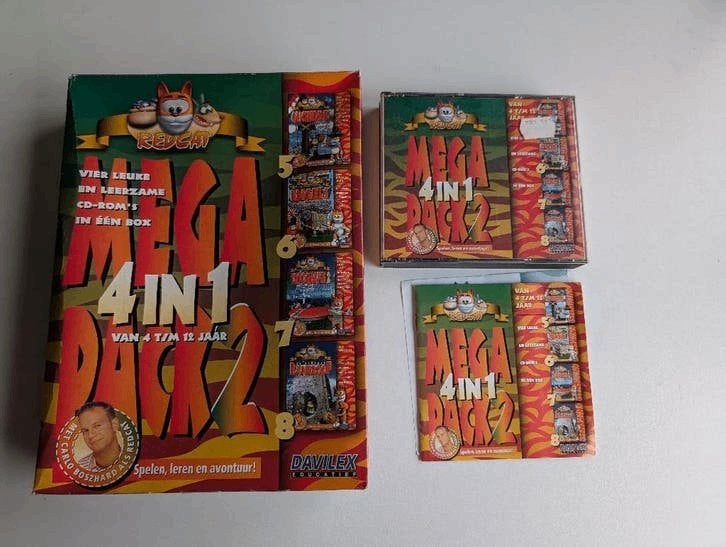 Redcat mega pack 2 4 in 1 big box versie  PC, Spelcomputers en Games, 1 speler, Ophalen of Verzenden, Zo goed als nieuw, Vanaf 3 jaar