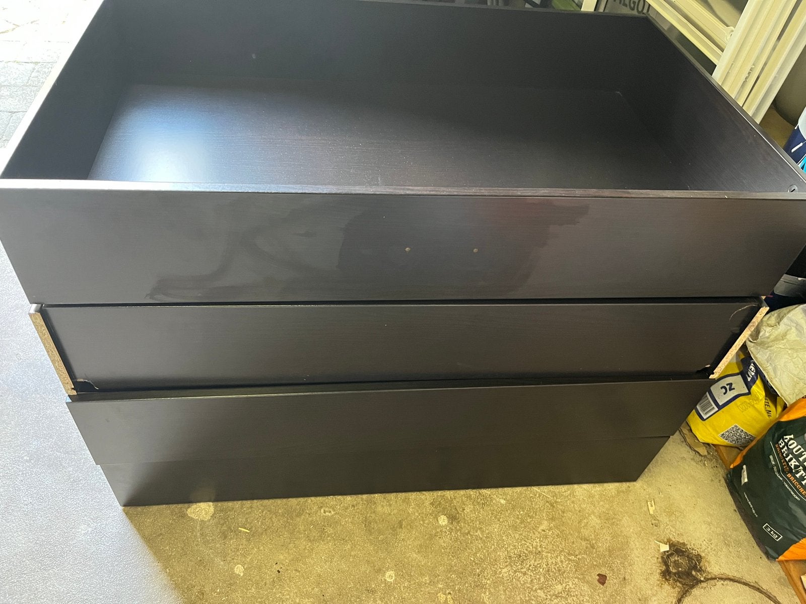 Ikea pax zwart bruin lades en planken komplement, Ophalen of Verzenden, Zo goed als nieuw