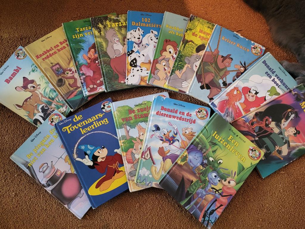 Grote collectie Disney boekenclub boeken (15 stuks), Ophalen of Verzenden, Gelezen, 3 tot 4 jaar