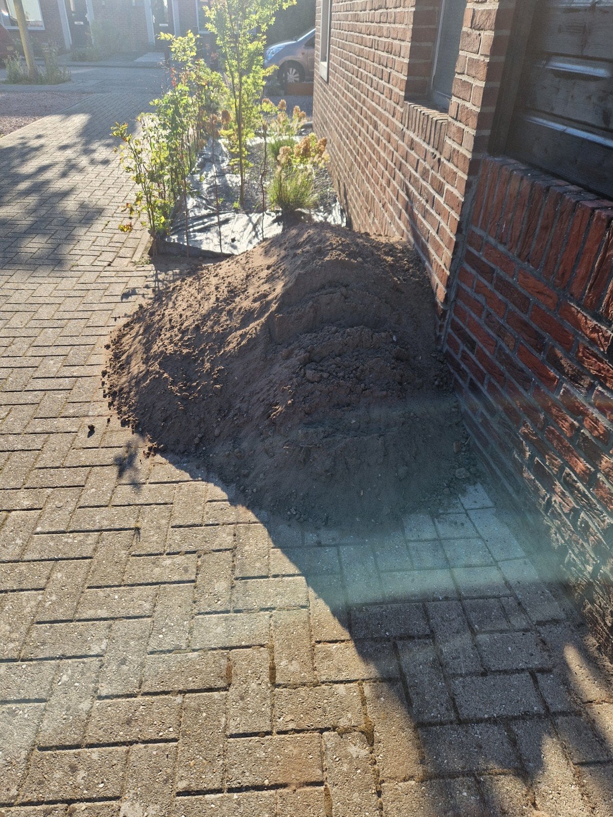 Gratis zwarte grond af te halen, Ophalen, Gebruikt, Ophoogzand