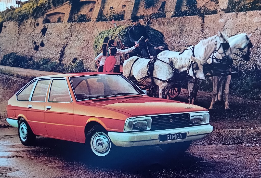 Brochure Simca 1307/ 1308, Ophalen of Verzenden, Zo goed als nieuw, Overige merken