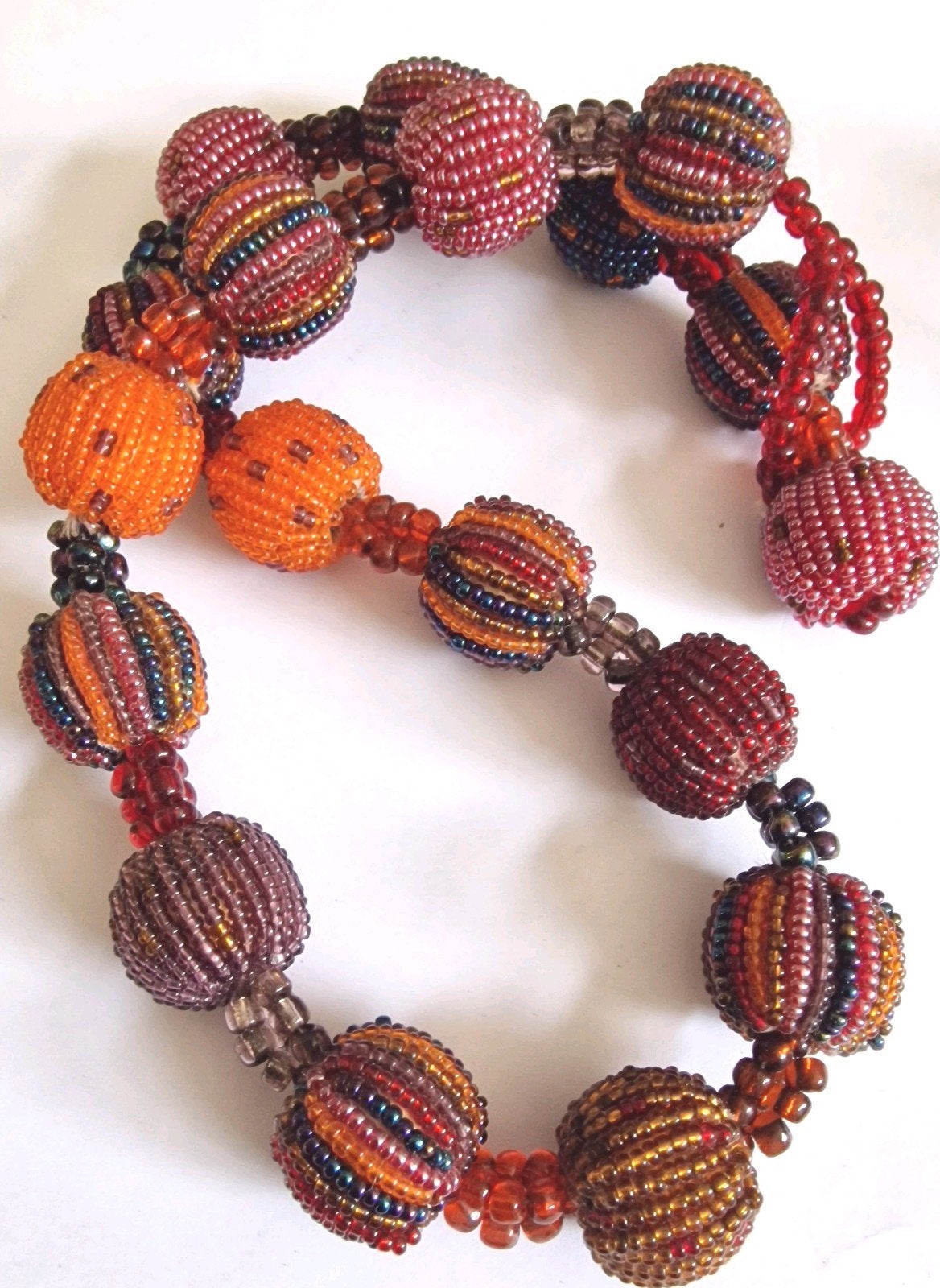 Kralen ketting., Ophalen of Verzenden, Zo goed als nieuw, Overige materialen