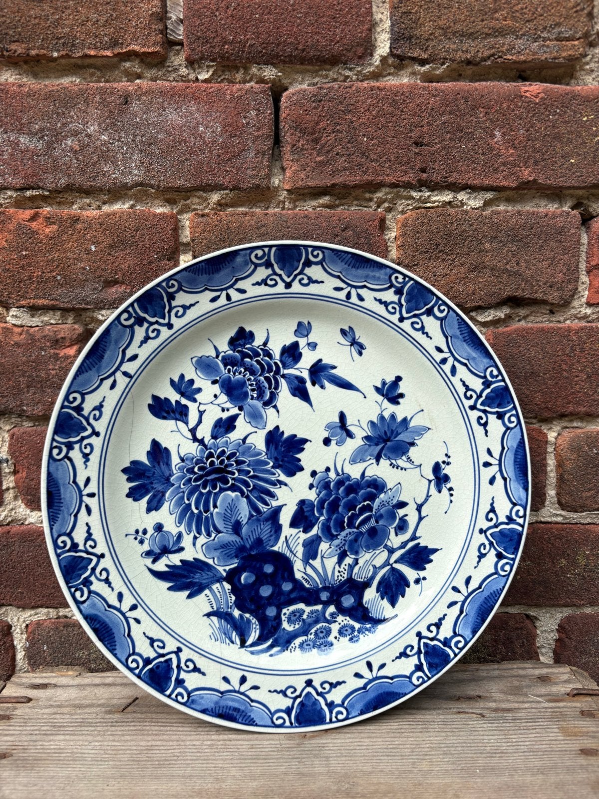 Prachtig Porceleyne Fles wandbord - Delfts Blauw, Antiek en Kunst, Ophalen of Verzenden