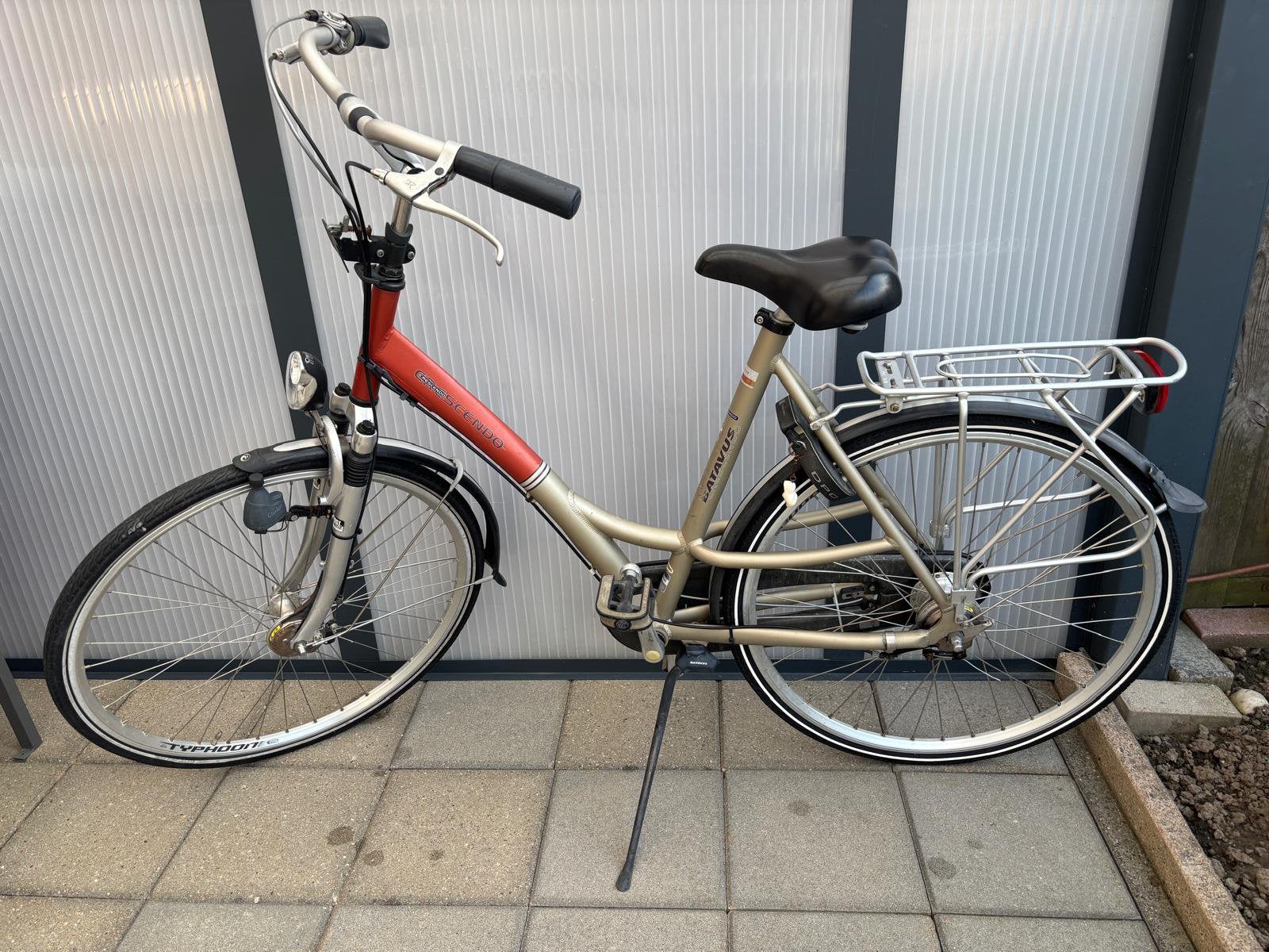Batavus fiets 6 versnellingen, Fietsen en Brommers, Fietsen | Dames | Damesfietsen, Ophalen, Zo goed als nieuw, Batavus, Versnellingen