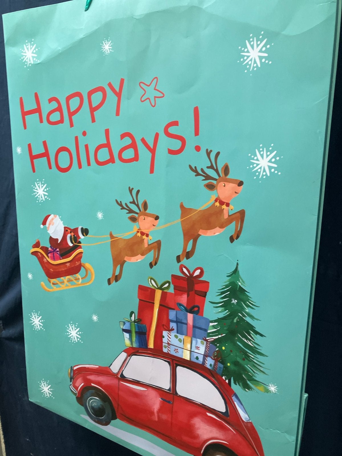 Grote kado tas, Diversen, Kerst, Ophalen of Verzenden, Zo goed als nieuw