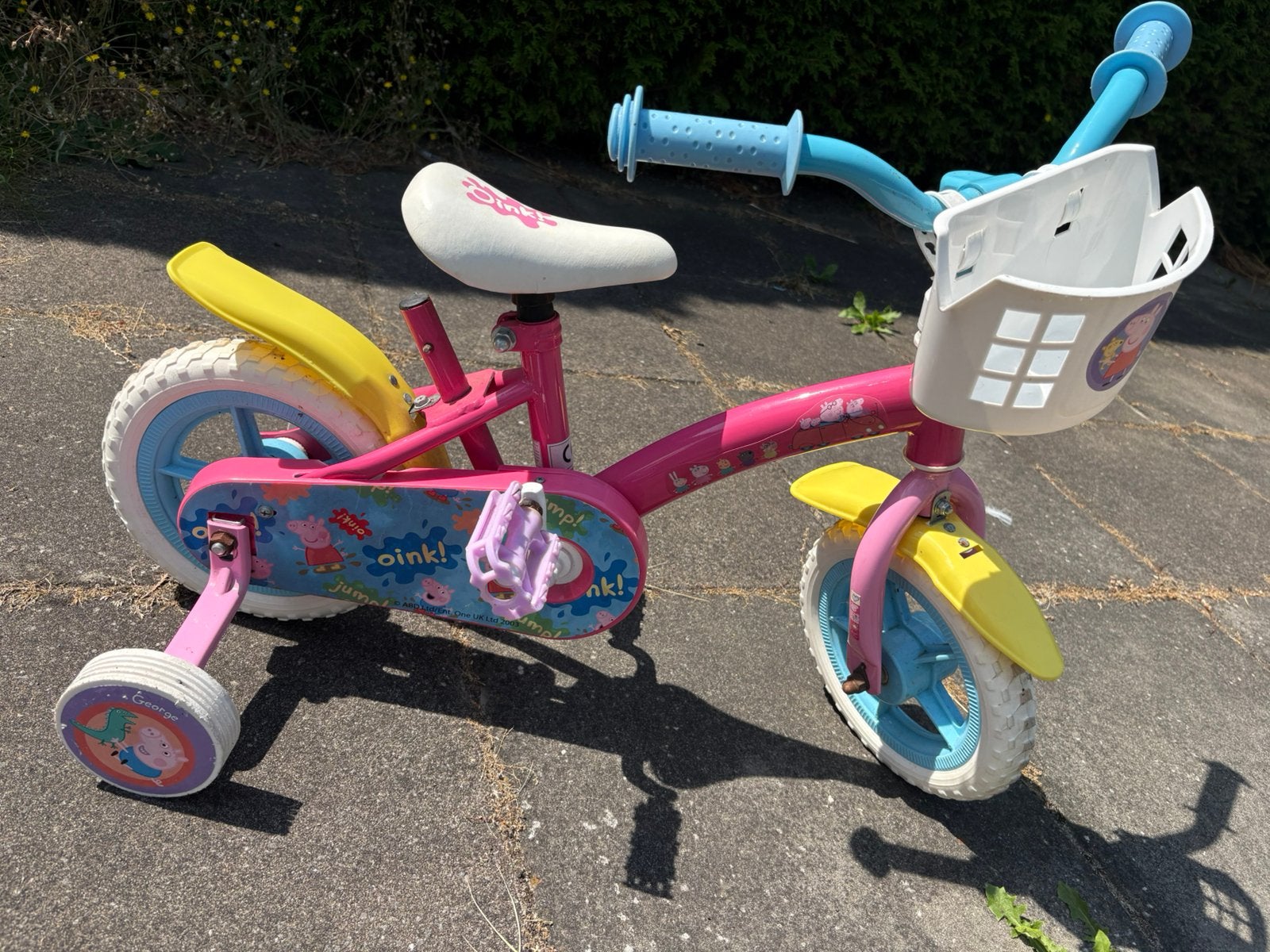 Meisjes fiets 3 jaar, Ophalen, Zo goed als nieuw, Terugtraprem, Verstelbare zitting