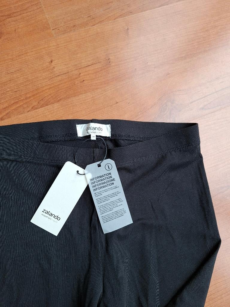 Zwarte legging extra lang maat 34, Legging, Maat 36/38 (S), Zwart, Nieuw