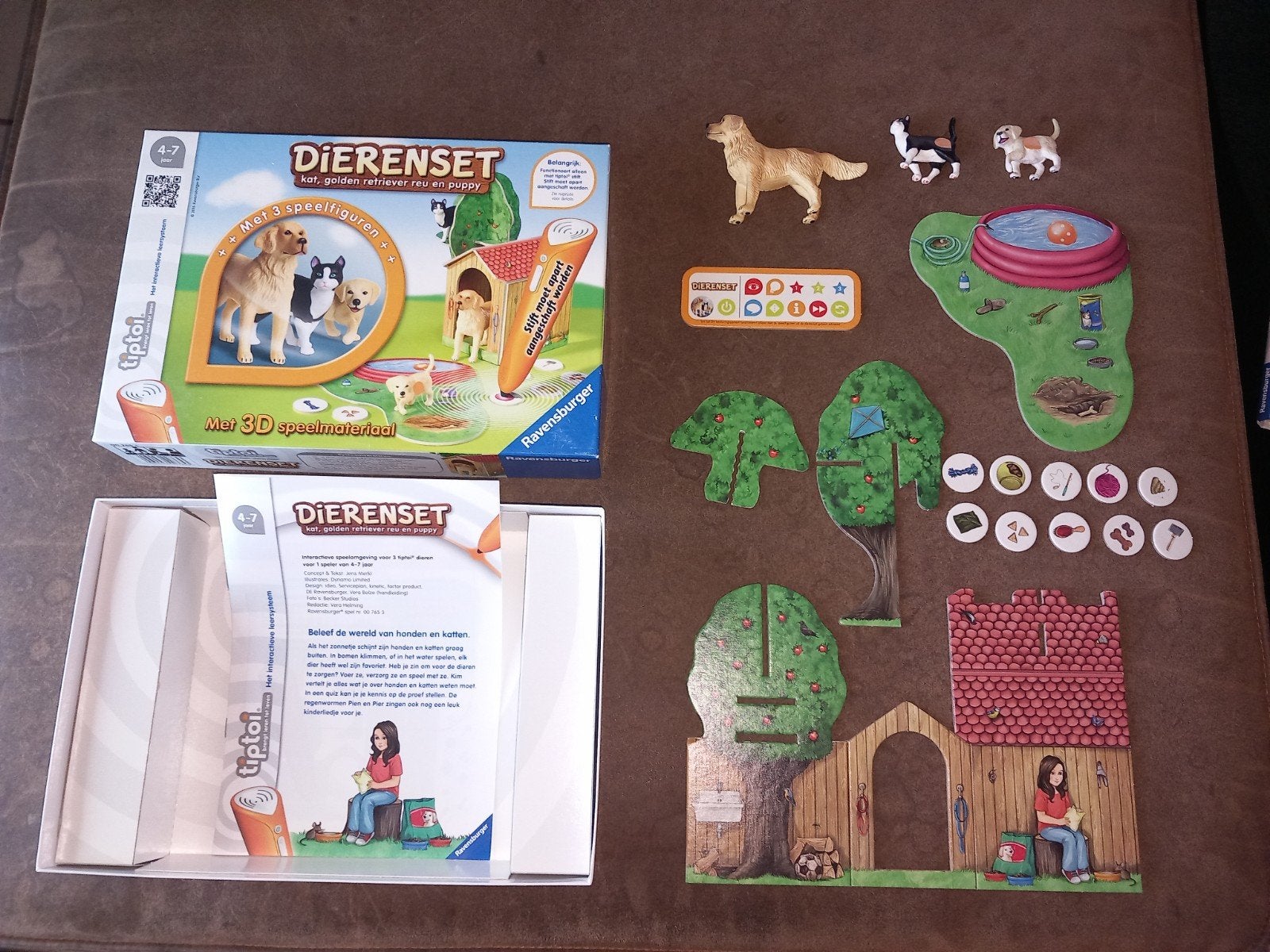 Tiptoi Dieren Set Ravensburger - Kat, Hond, Puppy, Kinderen en Baby's, Speelgoed | Educatief en Creatief, Info@ravensburger.de