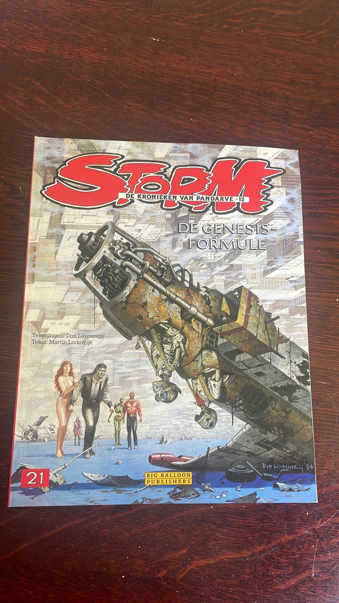 Storm - de kronieken van pandarve 12 - de genesis-formule, Eén stripboek, Ophalen of Verzenden, Zo goed als nieuw