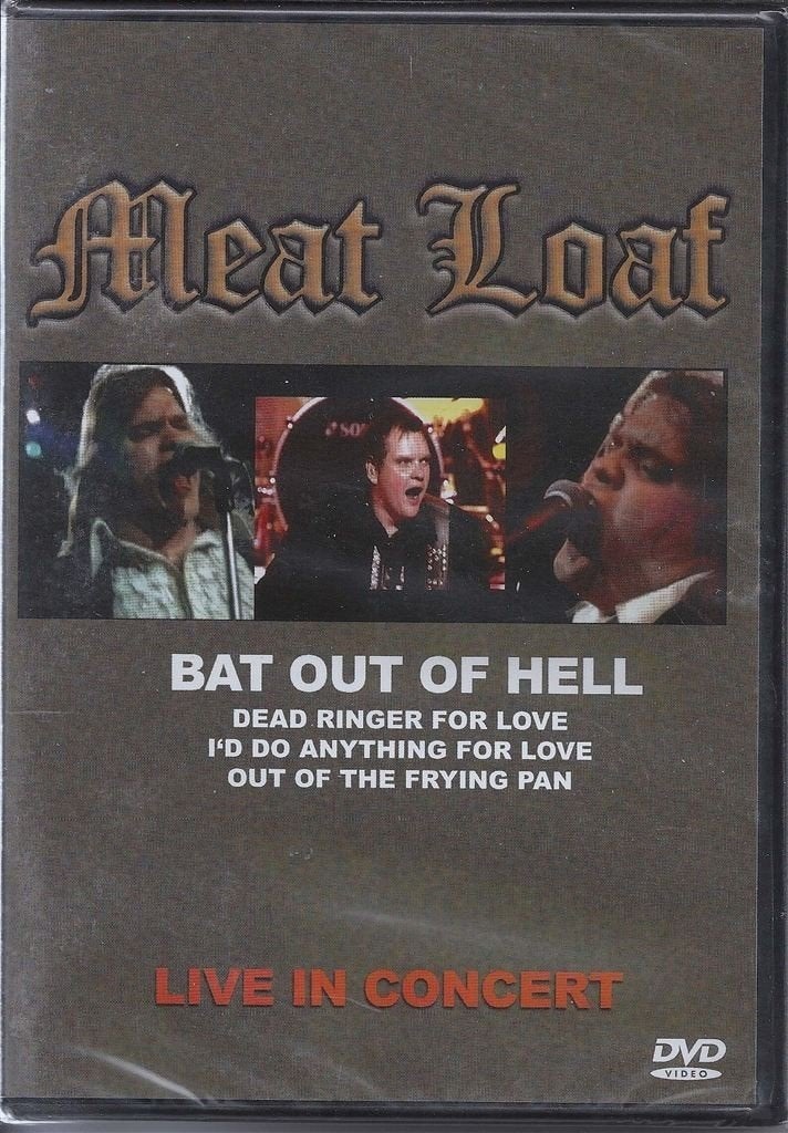 DVD van Meat loaf - Bat out of hell Live, Alle leeftijden, Verzenden, Nieuw in verpakking, Concert