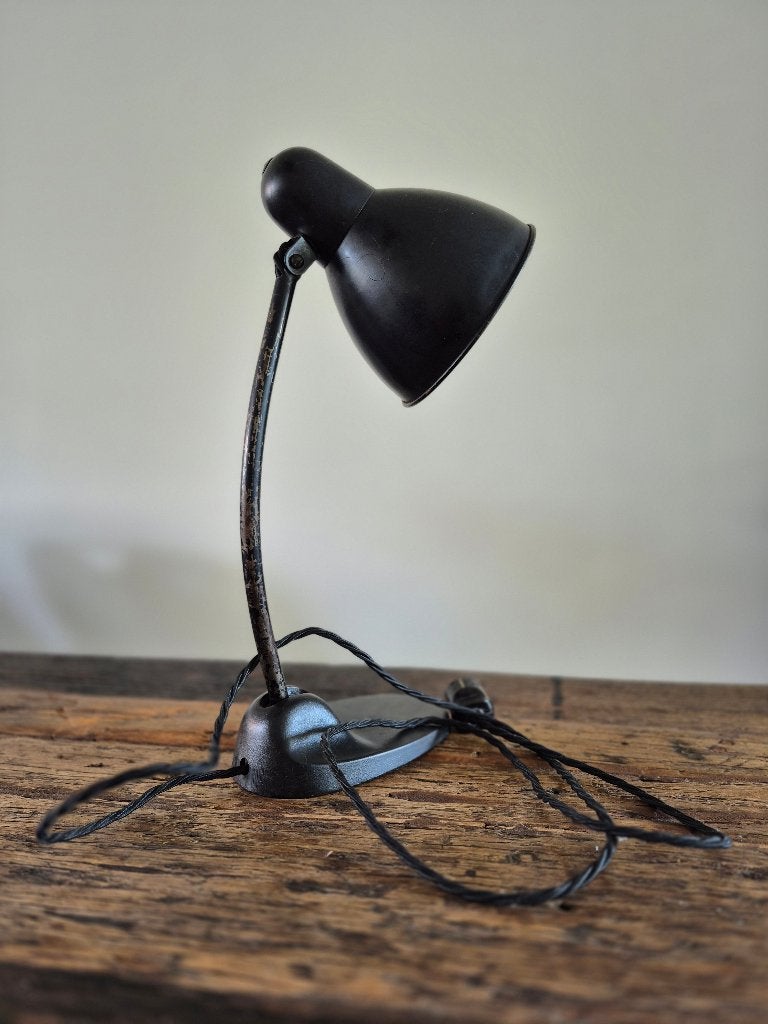 Siemens-Schuckertwerke L299 Desk Lamp uit de jaren 30, Bureaulamp, Gebruikt, Metaal, Design