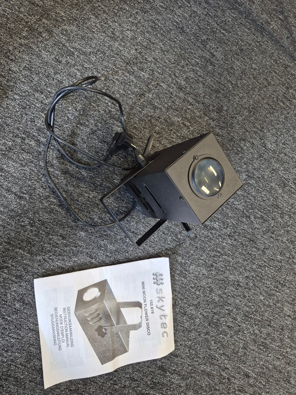 Licht en laser disco feest projector, Ophalen, Zo goed als nieuw, Laser