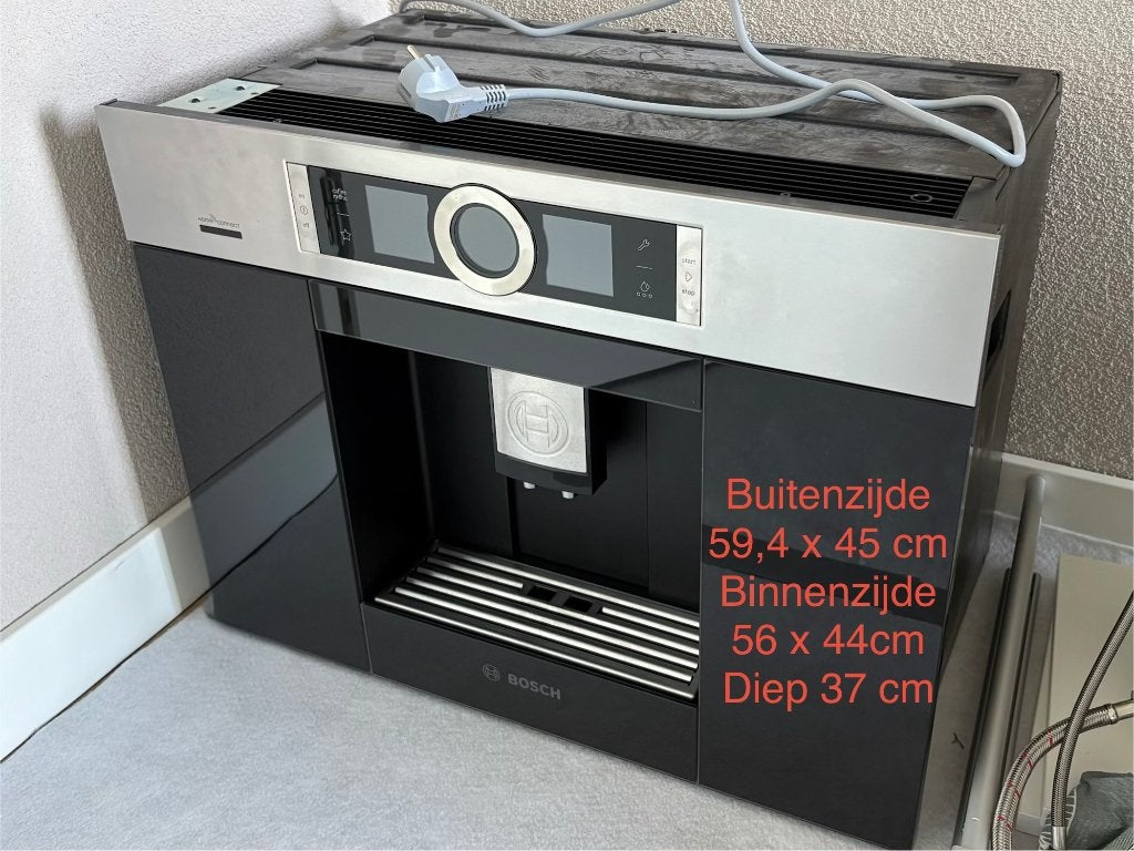 Koffiemachine Bosch Serie 8 koffiemachine – Home Connect, Ophalen, Gebruikt, 10 kopjes of meer, Koffiemachine