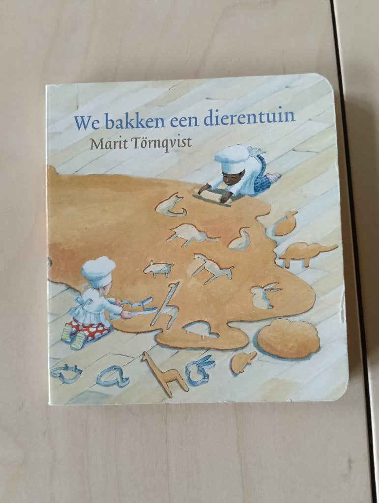 We bakken een dierentuin, Marit Törnqvist, kartonboek, Ophalen of Verzenden, Zo goed als nieuw