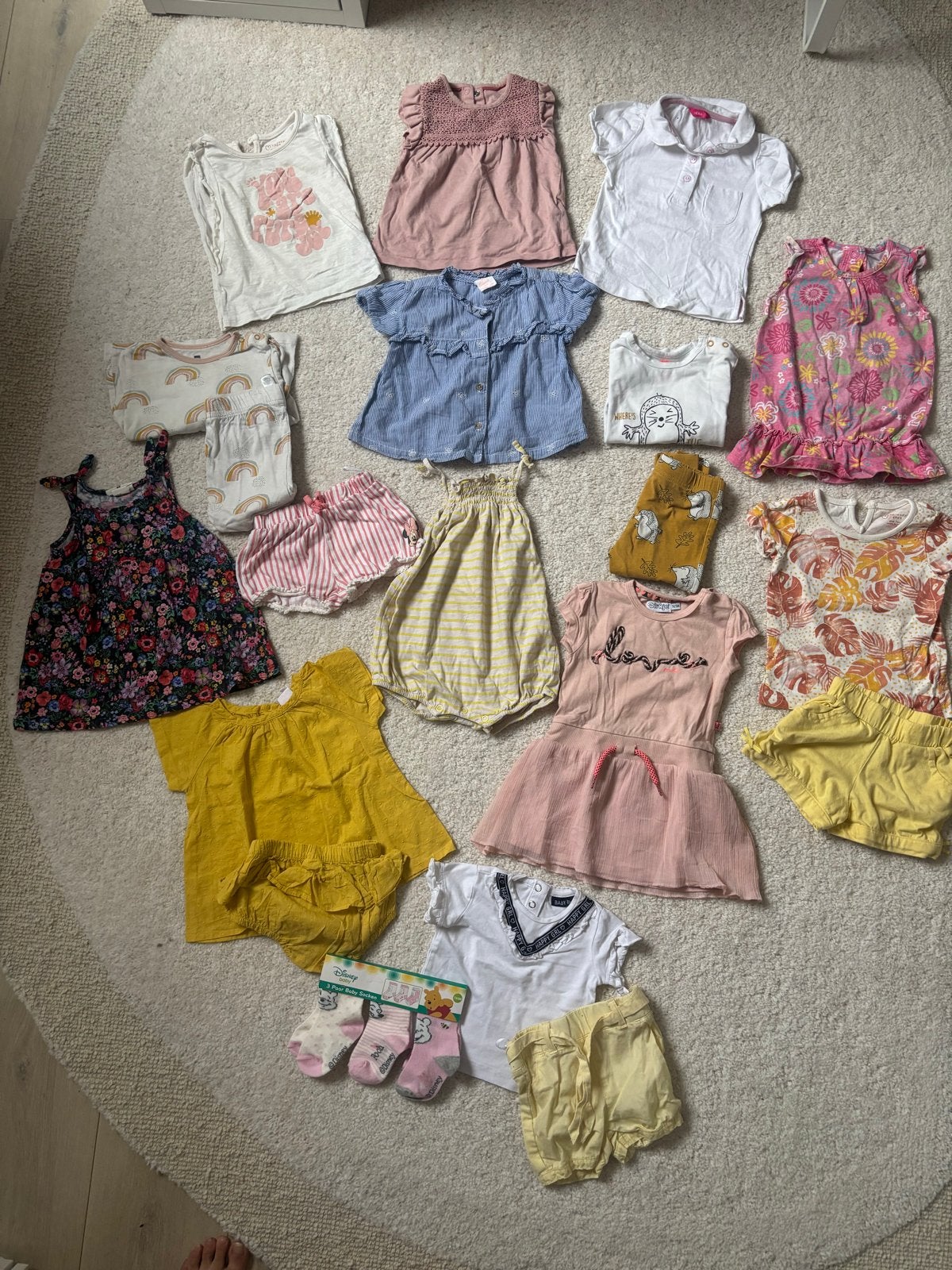 Grote kledingbundel voor meisjes (maat 74), Ophalen of Verzenden, Gebruikt, Meisje