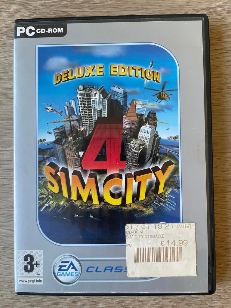 SimCity 4 Deluxe Edition PC CD-ROM, Gebruikt, 1 speler, Ophalen of Verzenden, Vanaf 3 jaar