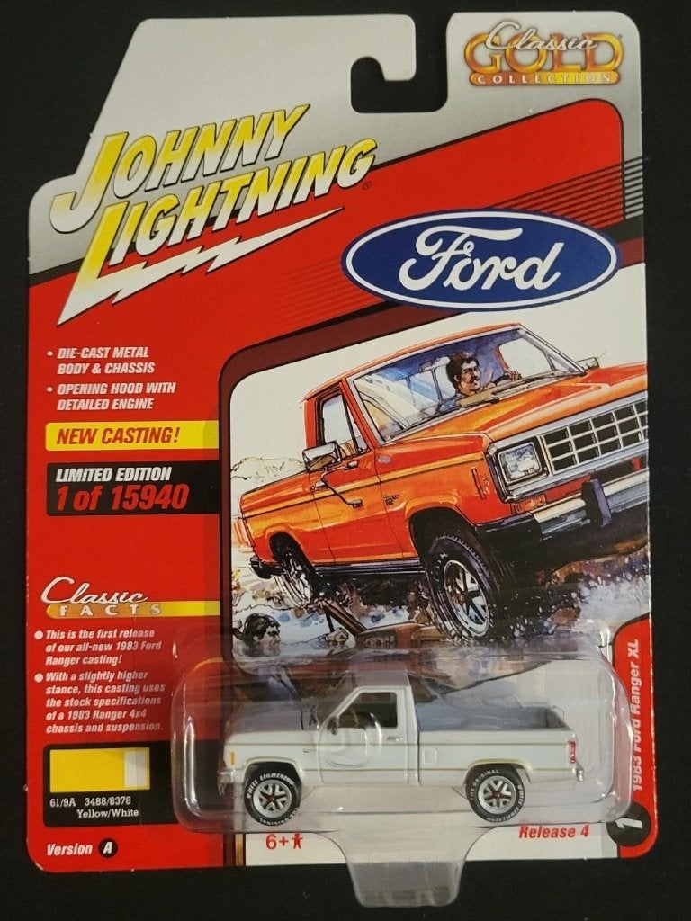 1983 Ford Ranger XL van Johnny Lightning 1/64 Chase, Ophalen of Verzenden, Nieuw, Auto