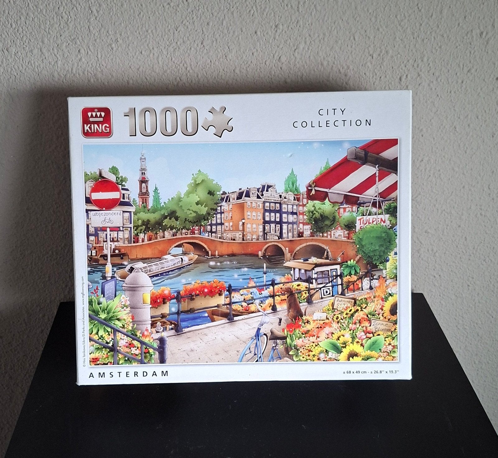 LEGPUZZEL Amsterdam, Ophalen of Verzenden, 500 t/m 1500 stukjes, Zo goed als nieuw, Legpuzzel