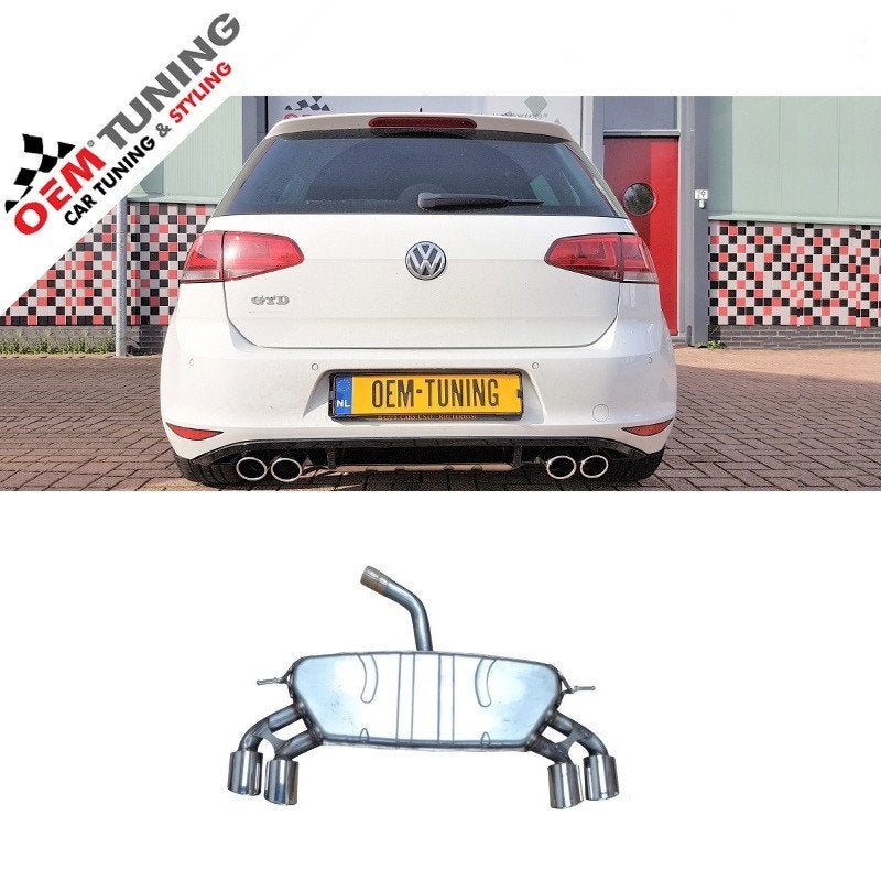 UITLAAT geschikt voor GOLF 7 | 7R-LOOK | 12-17 | OEM DESIGN