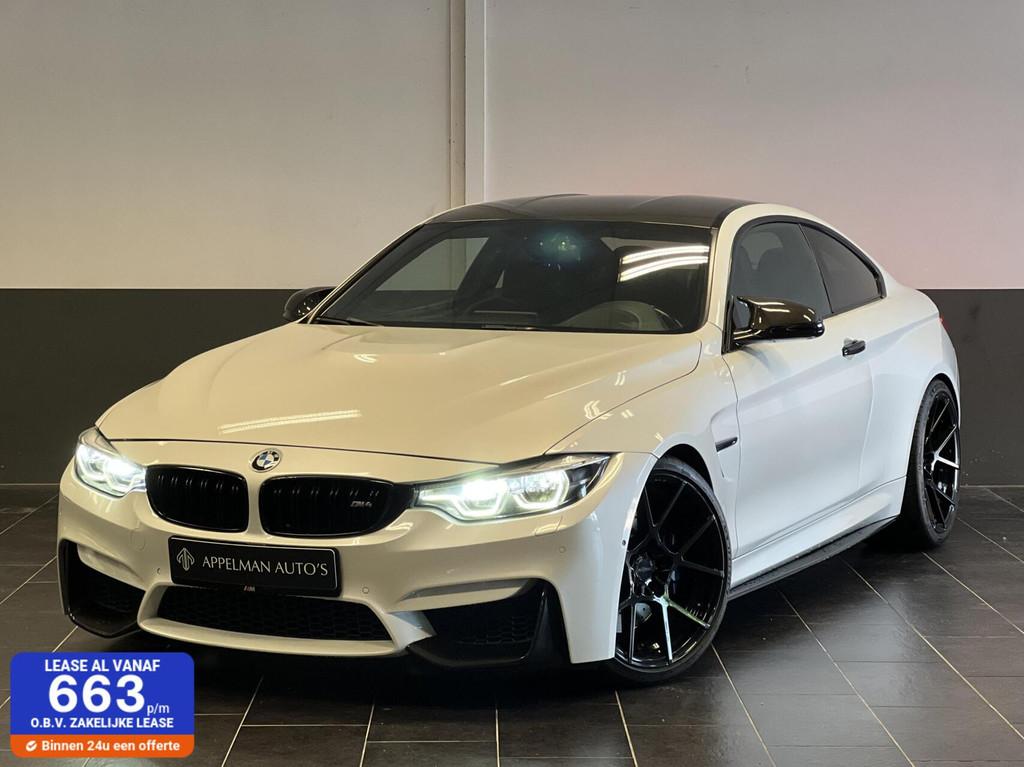 BMW 4-serie Coupé M4|Milltek|360Camera|Carbon|Memory|HUD|, Auto's, BMW, Bedrijf, Te koop, 4-Serie, 360° camera, ABS, Achteruitrijcamera