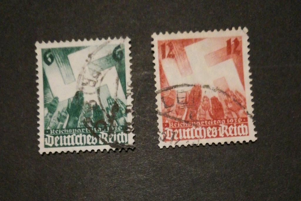 Duitse Rijk Michel 632 en 633, Ophalen of Verzenden, Duitse Keizerrijk