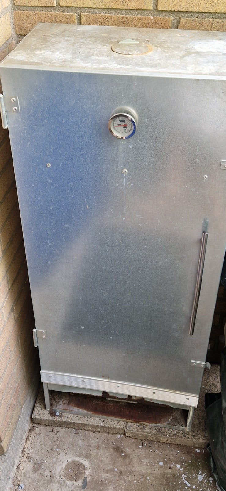 Elektrische rookoven met temperatuurmeter, Ophalen of Verzenden, Gebruikt