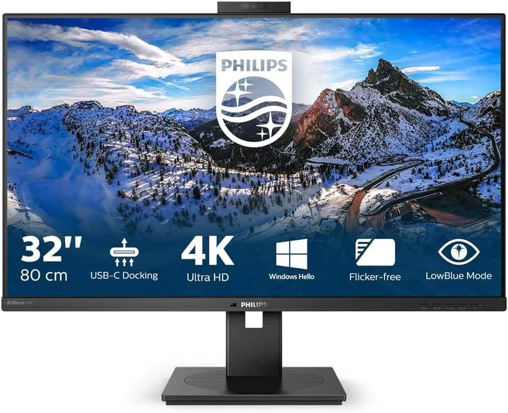 Philips  4K Monitor 329P1H - USB-C Docking - 90W, Computers en Software, Monitoren, Kandnelektronica@gmail.com, Philips, Refurbished