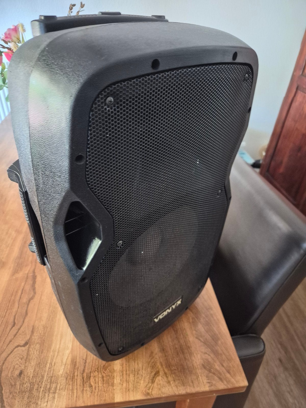 Vonyx AP1200PA bleutooth Party Speaker met USB/SD/MP3, Audio, Tv en Foto, Luidsprekers, Party speaker, Zo goed als nieuw, Inclusief microfoon
