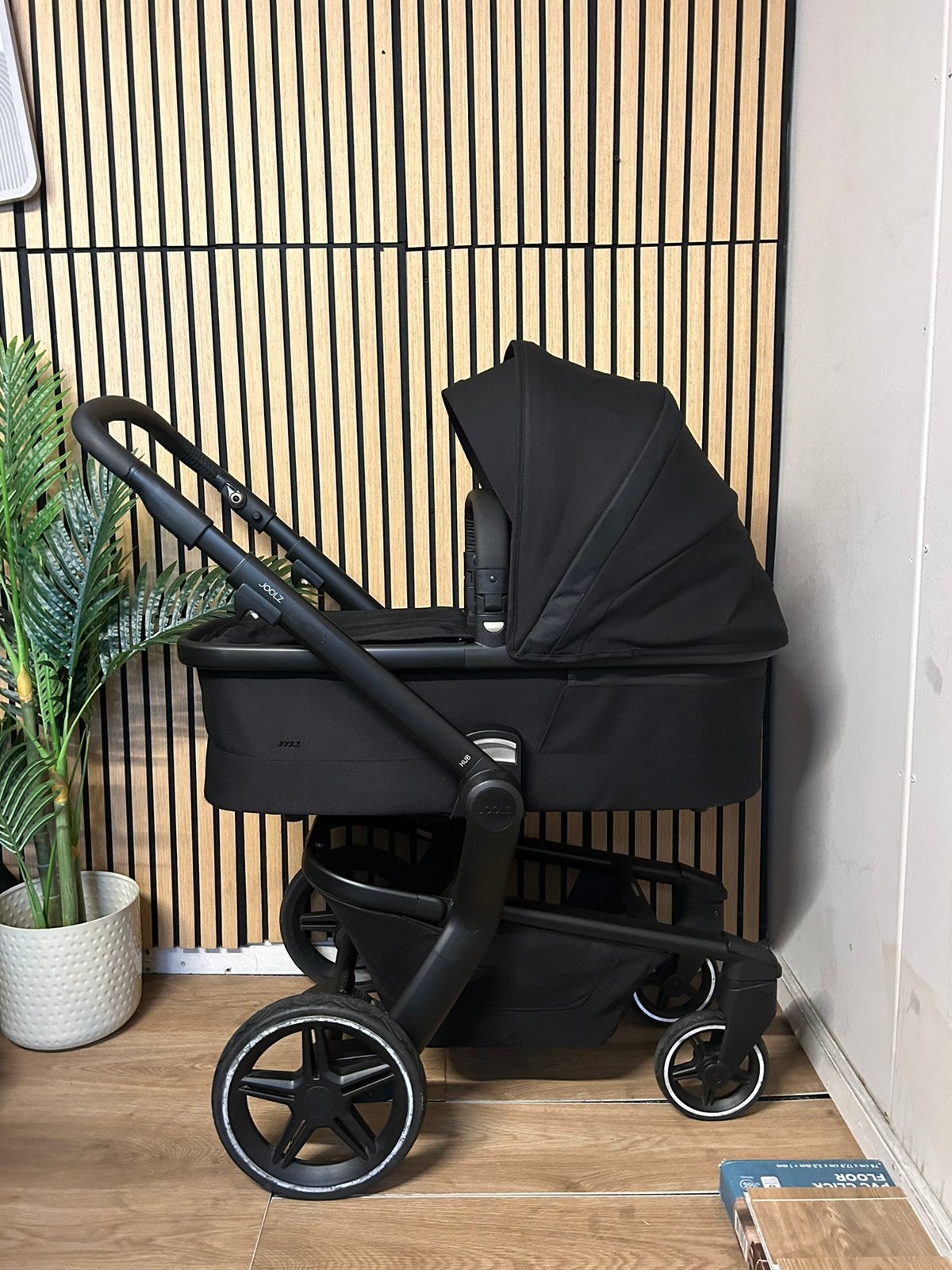 Joolz hub plus 5 in 1 compleet zwart, Zo goed als nieuw, Combiwagen, Met autostoeltje, Ophalen