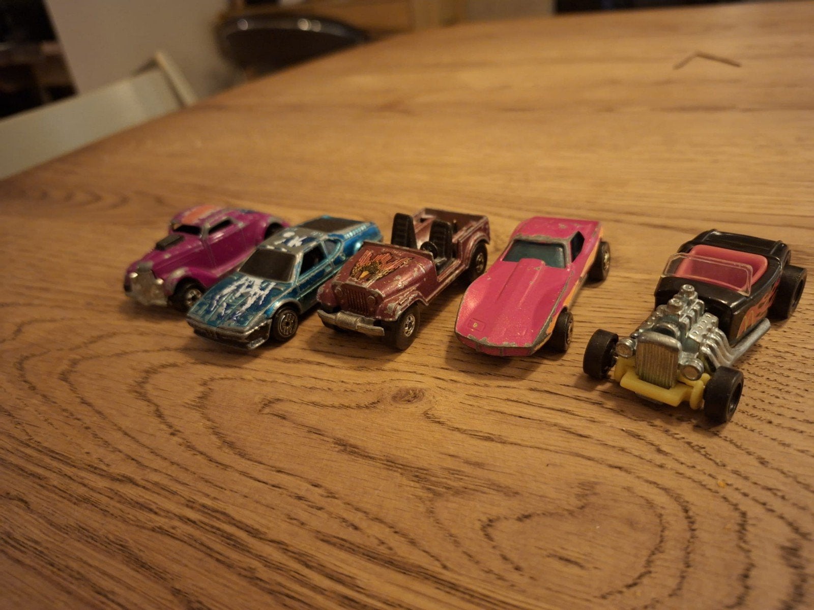 Hot wheels, vintage 5 stuks, Ophalen of Verzenden