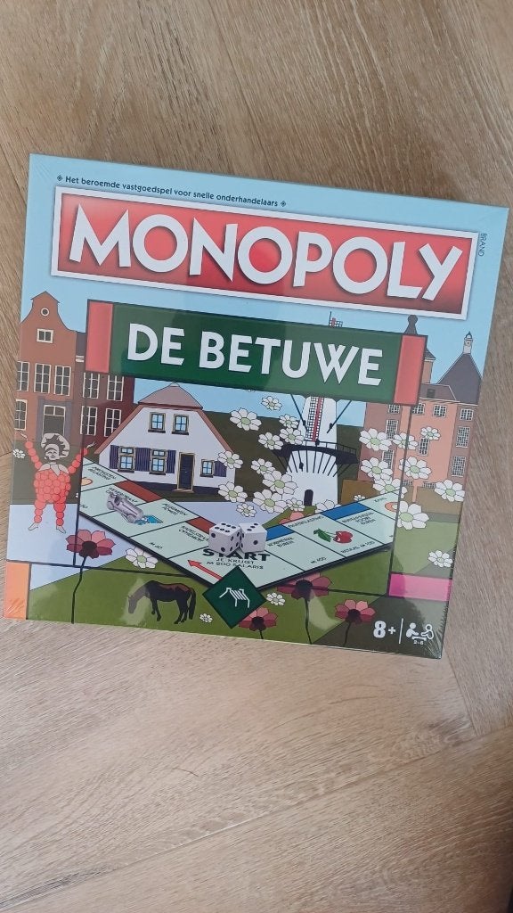 bordspel seal Monopoly De Betuwe Monopolie, Vijf spelers of meer, Ophalen of Verzenden, Nieuw, Monopoly