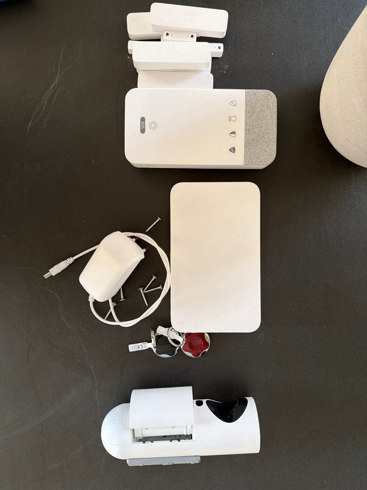Compleet Draadloos Alarmsysteem met Sensoren, Beweging, Verzenden, Zo goed als nieuw, Compleet systeem