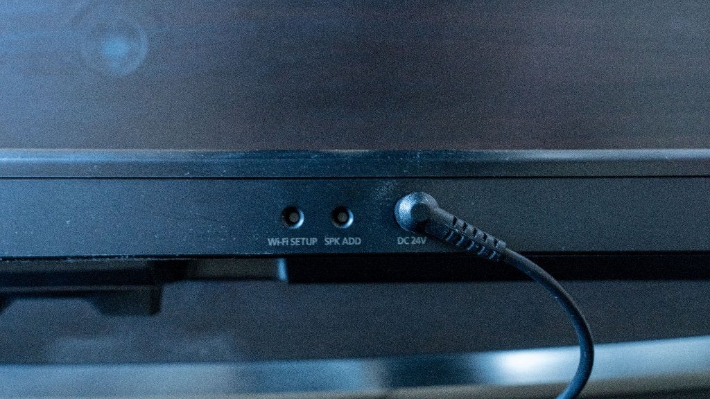 Samsung HW-J7500 Curved Soundbar + draadloze subwoofer, Ophalen, Bluetooth, Zo goed als nieuw