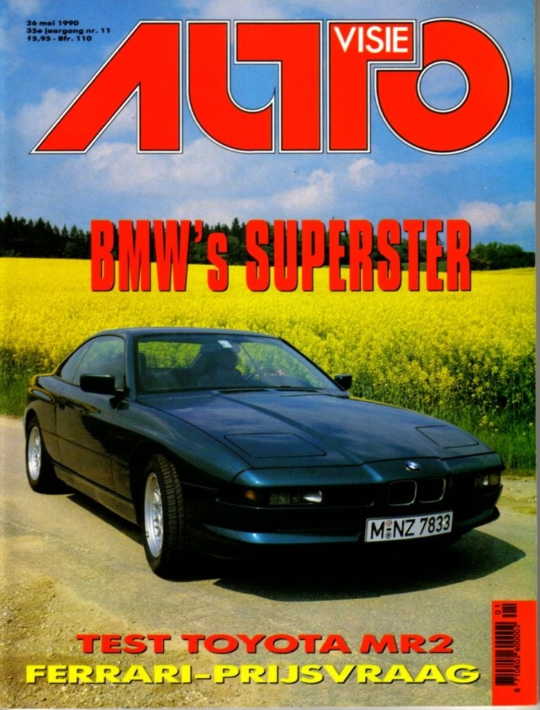 Autovisie test Toyota MR2 Mei 1990, Ophalen of Verzenden, Gelezen, Toyota