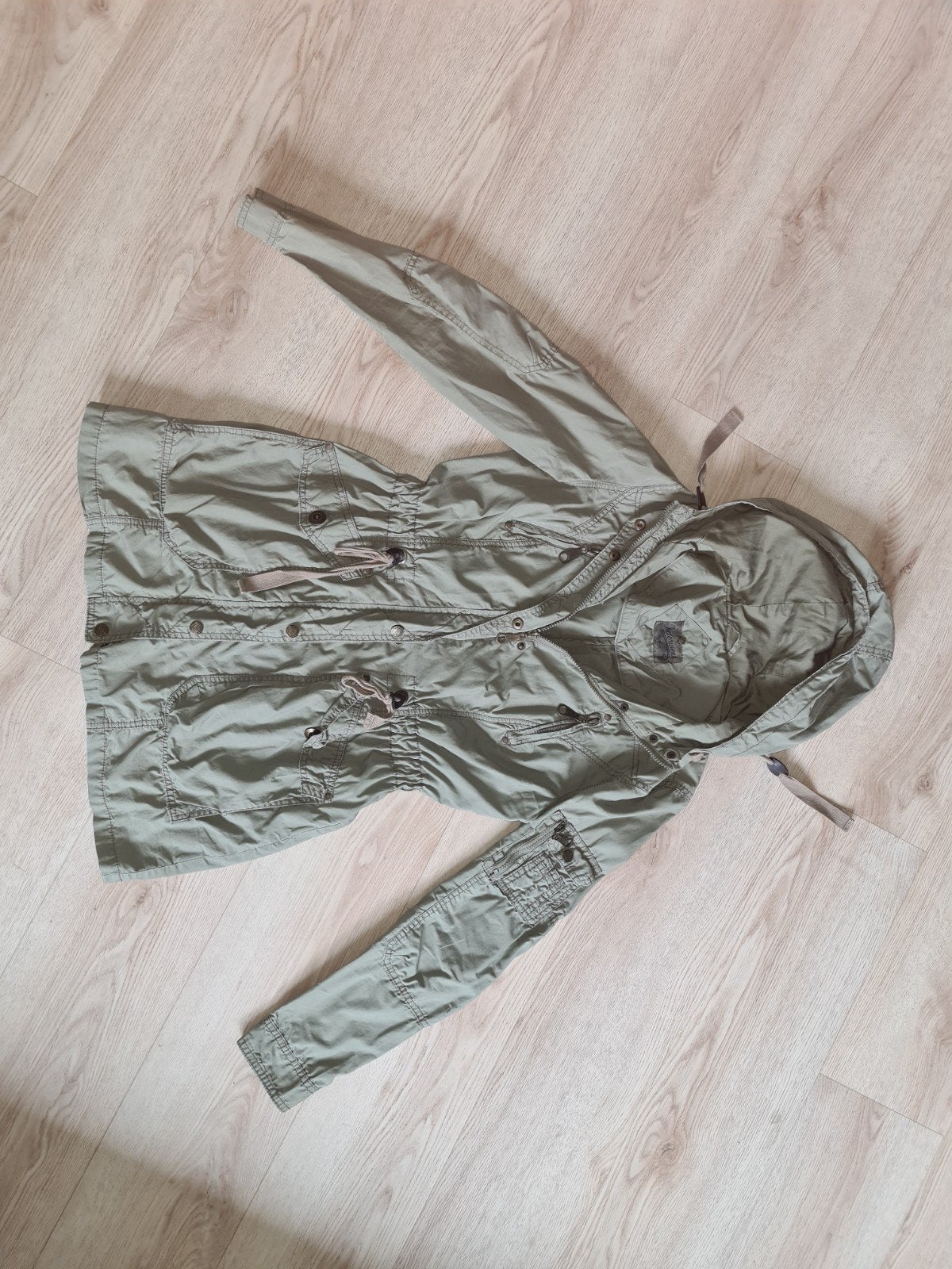 Jessica khaki zomerjas maat 38, Maat 38/40 (M), Jessica, Ophalen of Verzenden, Gedragen