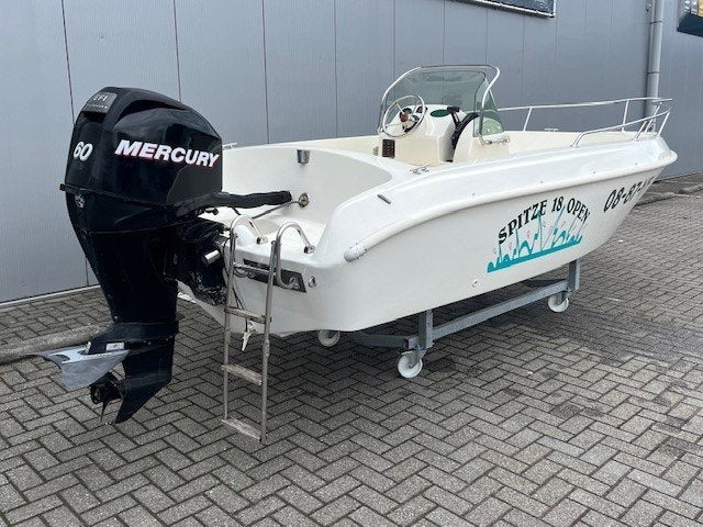 Spitze 18 Open / Mercury 60PK / Console boot / Vaarklaar!, Gebruikt, Topcraft, Ophalen of Verzenden, Industrieweg 2D