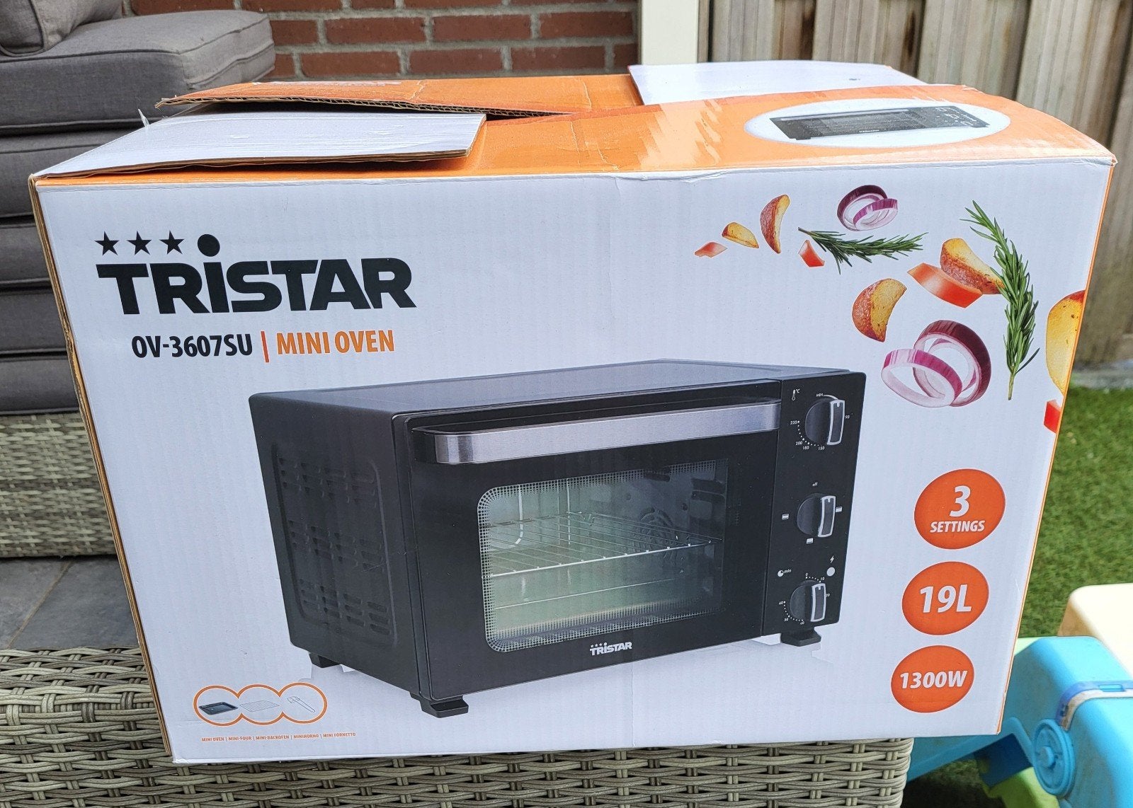 Tristar Oven, Ophalen, Minder dan 45 cm, Campingoven, Zo goed als nieuw