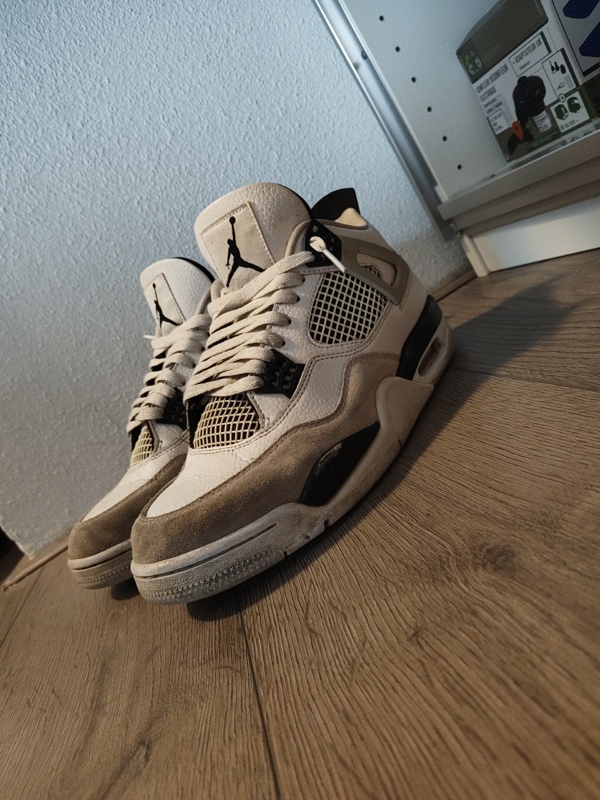 Jordan 4 eu42.5, Ophalen of Verzenden, Wit