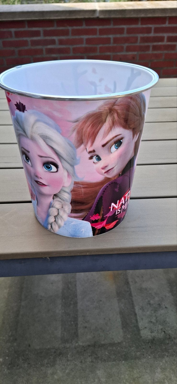Frozen prullenbak / opbergemmer met Elsa en Anna, Ophalen