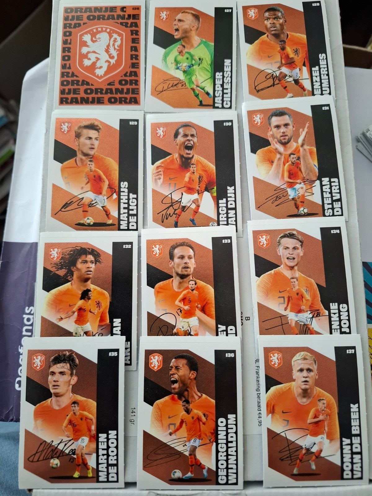 Oranje mannen, Ophalen of Verzenden, Nieuw, Overige binnenlandse clubs, Poster, Plaatje of Sticker