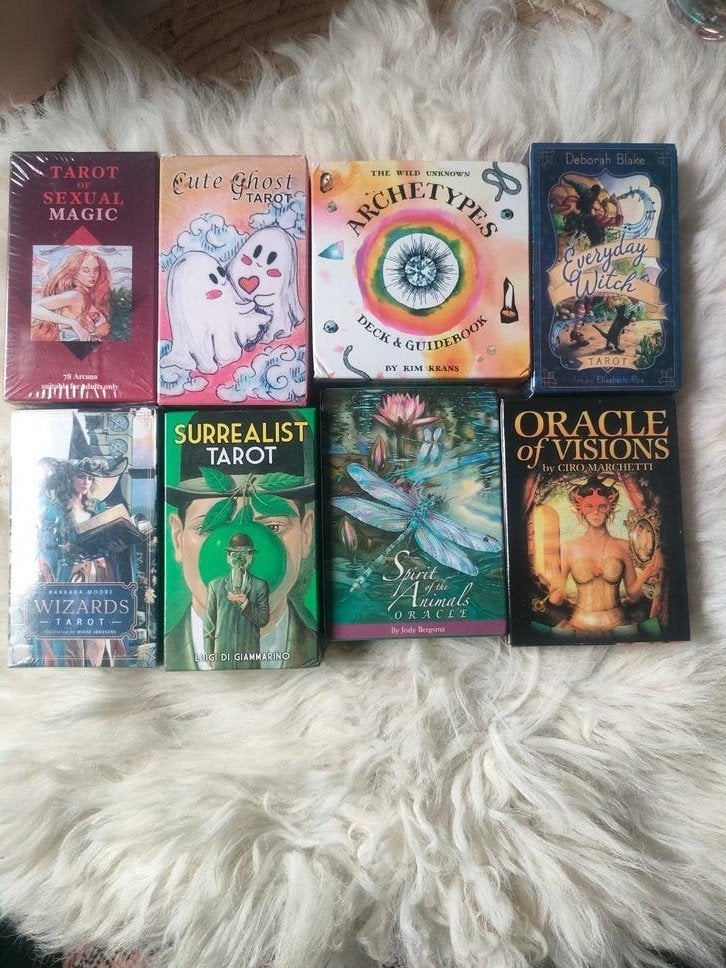 Verschillende decks tarot en Orakels, Ophalen of Verzenden, Nieuw, Tarot of Kaarten leggen, Overige typen