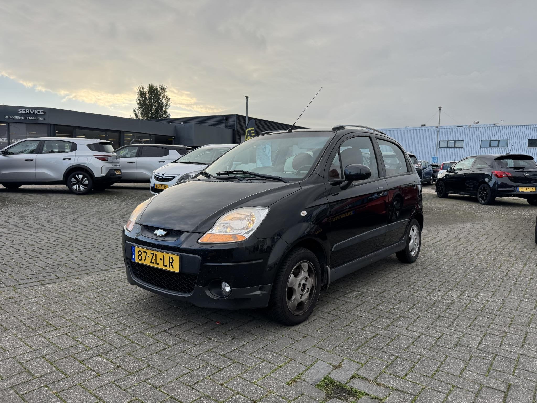 Chevrolet Matiz 0.8 Style AUTOMAAT | Keurige auto |zo mee |, Auto's, Stof, Gebruikt, Zwart, Origineel Nederlands