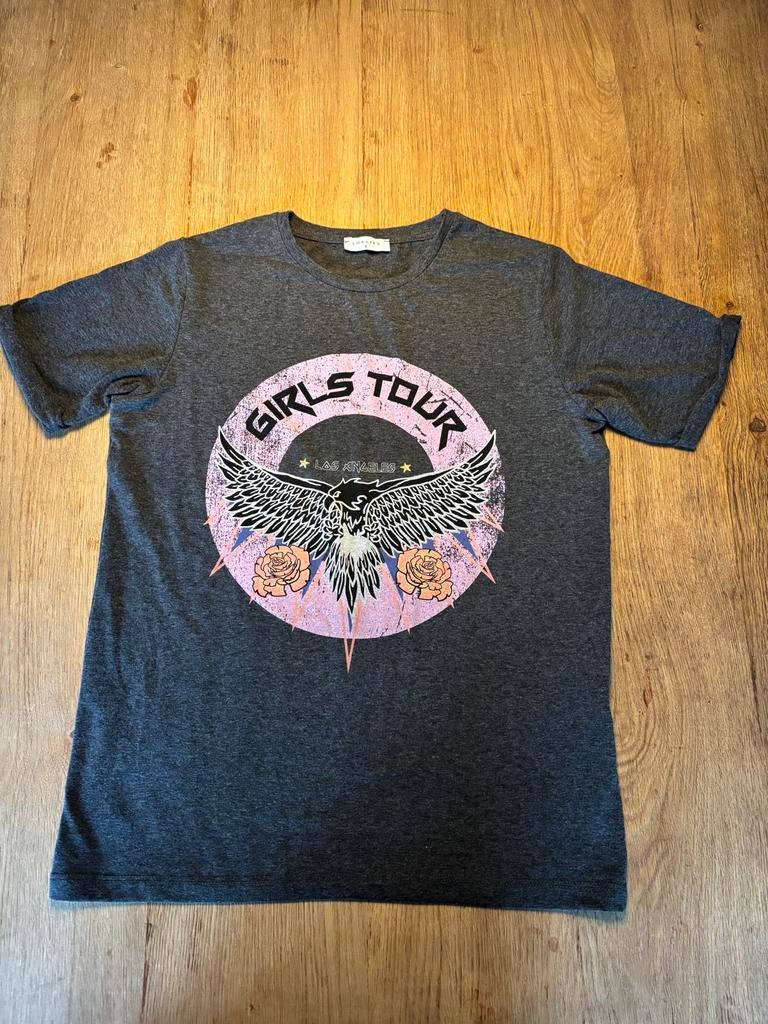 Loavies shirt met print - Maat S, Ophalen of Verzenden, Zo goed als nieuw, Korte mouw, Maat 36 (S)